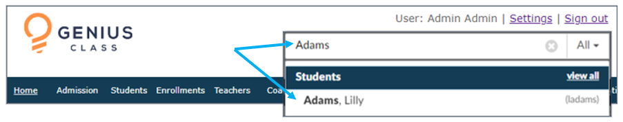 How to Drop a Student in Class+ – The Genius SIS Help Knowledge Base
