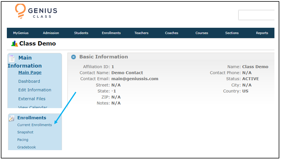 How to Drop a Student in Class+ – The Genius SIS Help Knowledge Base
